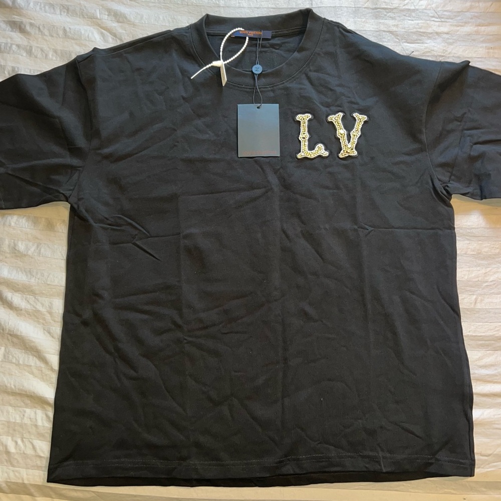 Louis Vuitton Black Short Sleeve Tee